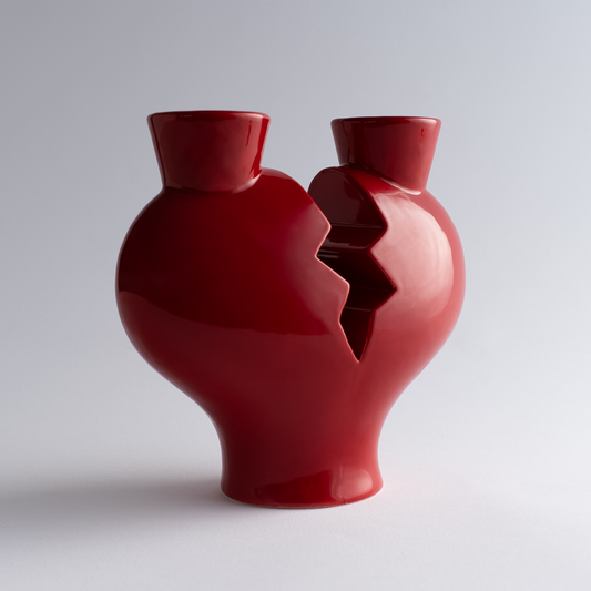 BROKEN HEART RED